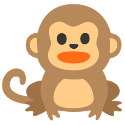 Monkey face and Frog