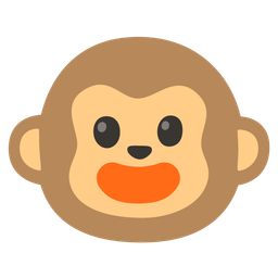 Monkey face and Grinning face