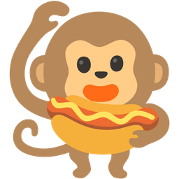 Monkey face and Hot dog