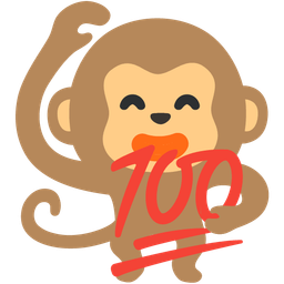 Monkey face and Hundred points