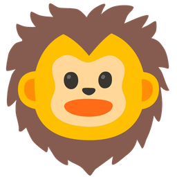 Monkey face and Lion