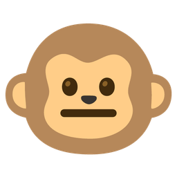 Monkey face and Neutral face