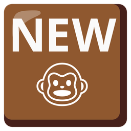 Monkey face and NEW button
