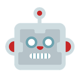 Monkey face and Robot