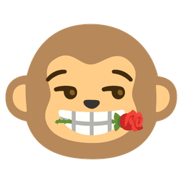 Monkey face and Rose