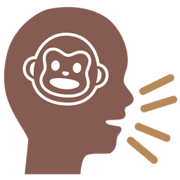 Monkey face and Speaking head