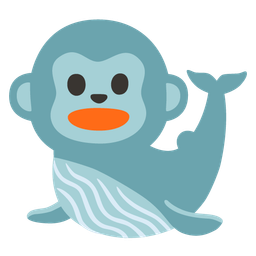 Monkey face and Spouting whale