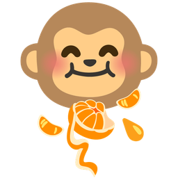 Monkey face and Tangerine