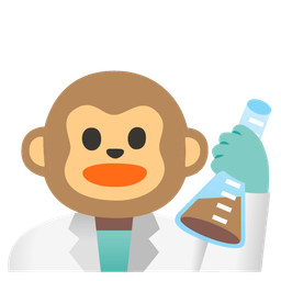 Monkey face and Test tube