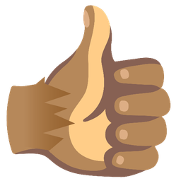 Monkey face and Thumbs up