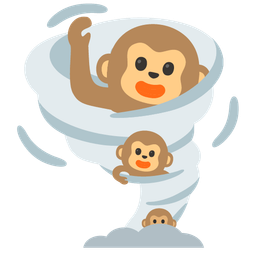 Monkey face and Tornado