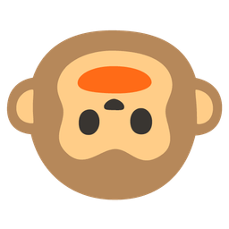 Monkey face and Upside-down face