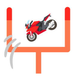 motorcycle and american football