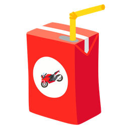 motorcycle and beverage box