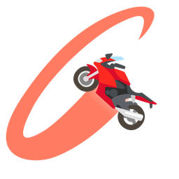 motorcycle and boomerang