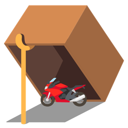 motorcycle and mouse trap