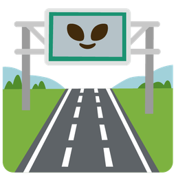 motorway and alien
