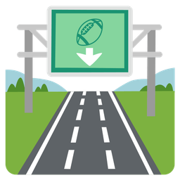 motorway and american football