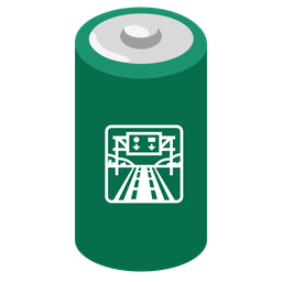 motorway and battery