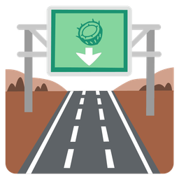 motorway and coconut