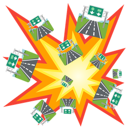 motorway and collision