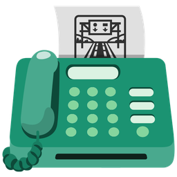 motorway and fax machine