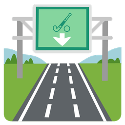 motorway and field hockey