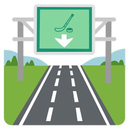 motorway and ice hockey