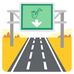 motorway and saxophone