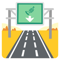 motorway and trumpet