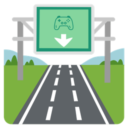 motorway and video game