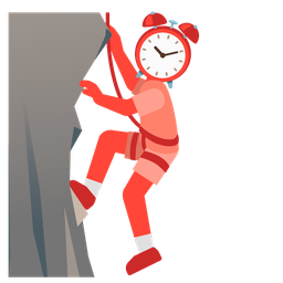 Mountain and Alarm clock