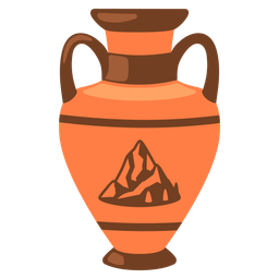 Mountain and Amphora