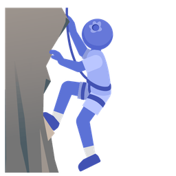 Mountain and Blueberries