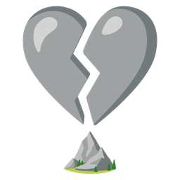 Mountain and Broken heart