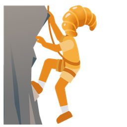 Mountain and Croissant