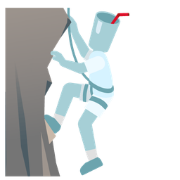 Mountain and Cup with straw