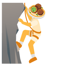 Mountain and Falafel