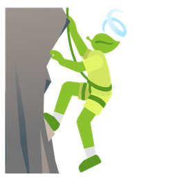 Mountain and Leaf fluttering in wind