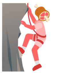 Mountain and Meat on bone