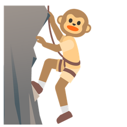 Mountain and Monkey face