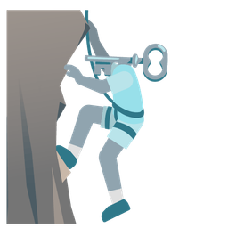 Mountain and Old key