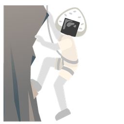 Mountain and Rice ball