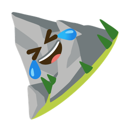 Mountain and Rolling on the floor laughing