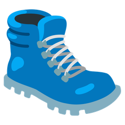 Mountain and Running shoe