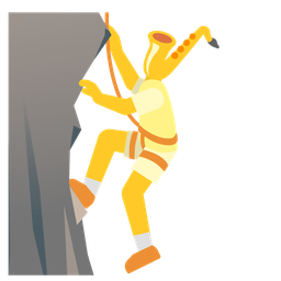 Mountain and Saxophone