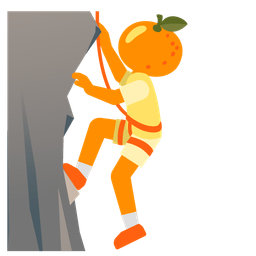 Mountain and Tangerine