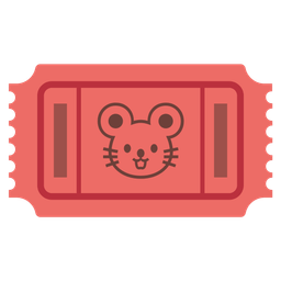 Mouse face and Admission tickets