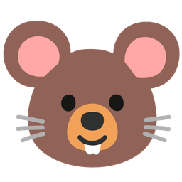 Mouse face and Bear