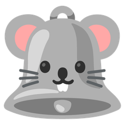 Mouse face and Bell